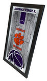 Clemson Tigers Logo Basketball Mirror