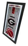 Georgia Bulldogs Logo Basketball Mirror