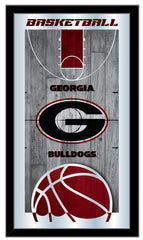 Georgia Bulldogs Basketball Mirror by Holland Bar Stool Company Home Sports Decor