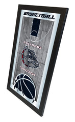 Gonzaga Bulldogs Basketball Mirror by Holland Bar Stool Company Home Sports Decor Side View