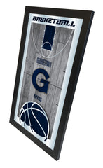 Georgetown Hoyas Basketball Mirror by Holland Bar Stool Company Home Sports Decor Side View