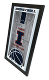 Illinois Fighting Illini Logo Basketball Mirror