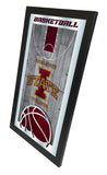 Iowa State Cyclones Logo Basketball Mirror