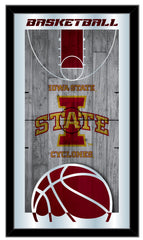 Iowa State Cyclones Basketball Mirror by Holland Bar Stool Company Home Sports Decor
