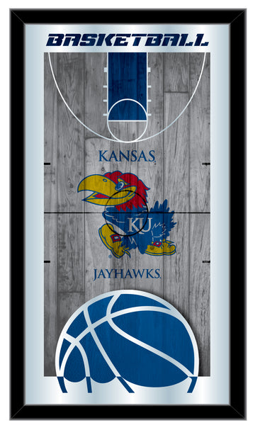 Kansas Jayhawks Logo Basketball Mirror