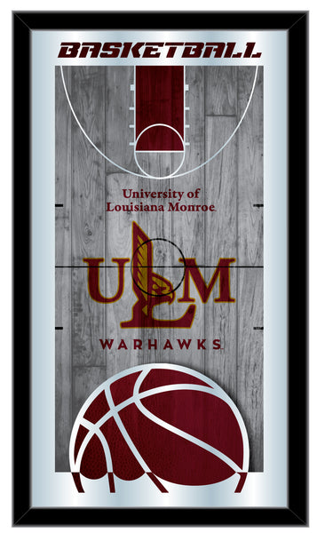 Louisiana at Monroe Warhawks Logo Basketball Mirror