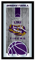 Louisiana State University LSU Tigers Basketball Mirror by Holland Bar Stool Company Home Sports Decor