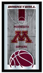 Minnesota Golden Gophers Basketball Mirror by Holland Bar Stool Company Home Sports Decor