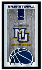 Marquette University Golden Eagles Logo Basketball Mirror by Holland Bar Stool Company