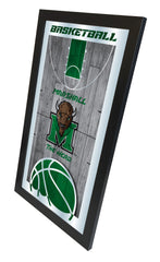 Marshall University Thundering Herd Officially Licensed Basketball Mirror Bar Mirror Wall Decor Side View
