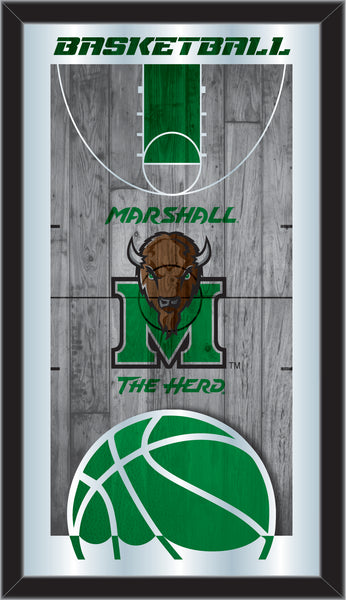 Marshall Thundering Herd Logo Basketball Mirror