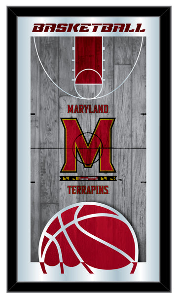 Maryland Terrapins Logo Basketball Mirror