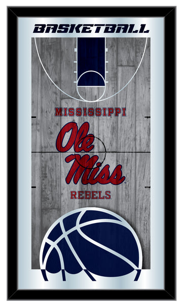 Mississippi Rebels Logo Basketball Mirror