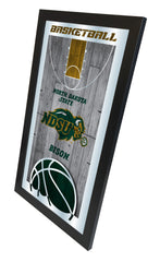 North Dakota State University Bison Basketball Mirror by Holland Bar Stool Company Home Sports Decor Side View