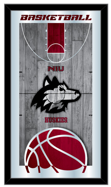 Northern Illinois University Huskies Logo Basketball Mirror