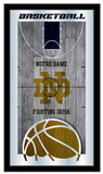 Notre Dame Fighting Irish Logo Basketball Mirror