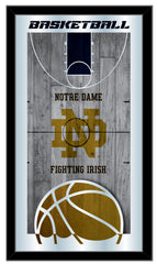 Notre Dame Fighting Irish Basketball Mirror by Holland Bar Stool Company Home Sports Decor