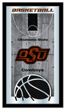Oklahoma State Cowboys Logo Basketball Mirror