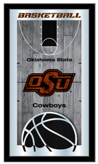 Oklahoma State University Cowboys Basketball Mirror by Holland Bar Stool Company Home Sports Decor