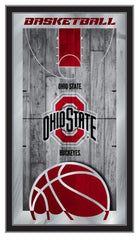 Ohio State Buckeyes Basketball Mirror by Holland Bar Stool Company Home Sports Decor