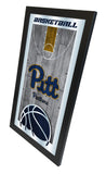Pittsburgh Panthers Logo Basketball Mirror