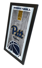 Pittsburgh Panthers Basketball Mirror by Holland Bar Stool Company Home Sports Decor Side View