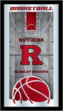 Rutgers Scarlet Knights Logo Basketball Mirror
