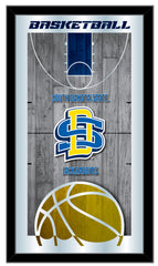 South Dakota State University Jackrabbits Basketball Mirror by Holland Bar Stool Company Home Sports Decor