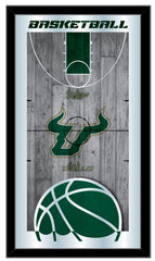 University of South Florida Bulls Logo Basketball Mirror by Holland Bar Stool Company