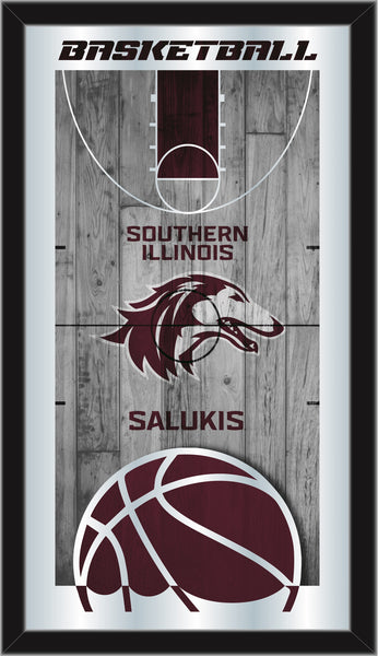 Southern Illinois University Salukis Logo Basketball Mirror