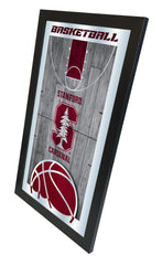 Stanford Cardinals Basketball Mirror by Holland Bar Stool Company Home Sports Decor Side View
