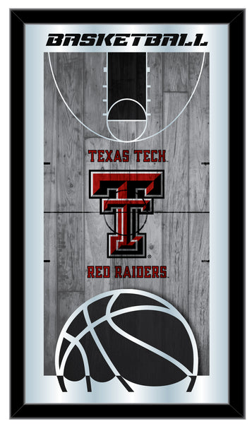 Texas Tech Red Raiders Logo Basketball Mirror