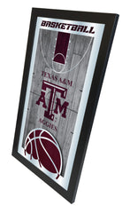 Texas A&M Aggies Basketball Mirror by Holland Bar Stool Company Home Sports Decor Side View