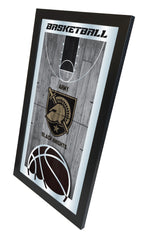 United States Military Academy ARMY Basketball Mirror by Holland Bar Stool Company Home Sports Decor Side View