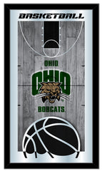 Ohio University Bobcats Logo Basketball Mirror by Holland Bar Stool Company