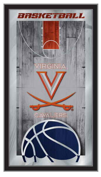 Virginia Cavaliers Logo Basketball Mirror