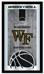 Wake Forest Demon Deacon Basketball Mirror by Holland Bar Stool Company Home Sports Decor