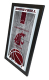 Washington State Cougars Logo Basketball Mirror