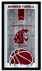 Washington State Cougars Basketball Mirror by Holland Bar Stool Company Home Sports Decor