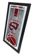 Western Kentucky Hilltoppers Basketball Mirror by Holland Bar Stool Company Home Sports Decor Side View