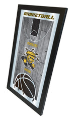 Wichita State Shockers Basketball Mirror by Holland Bar Stool Company Home Sports Decor Side View