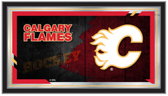 Calgary Flames Collector Mirror