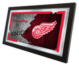 15" X 26" Detroit Red Wings Collector Mirror