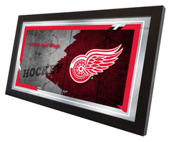 15" X 26" Detroit Red Wings Collector Mirror