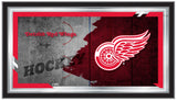 15" X 26" Detroit Red Wings Collector Mirror