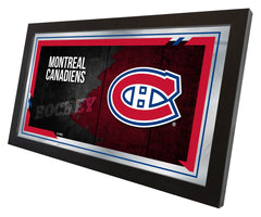 15" X 26" Montreal Canadians Collector Mirror