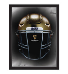 Notre Dame and Guinness Beer Football Helmet Logo Mirror by Holland Bar Stool Company