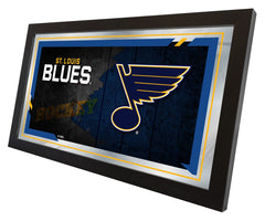 15" X 26" St. Louis Blues Collector Mirror