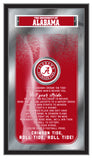 Alabama Crimson Tide Logo Fight Song Mirror