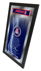 Arizona Wildcats Fight Song Mirror by Holland Bar Stool Company Home Sports Decor Side View